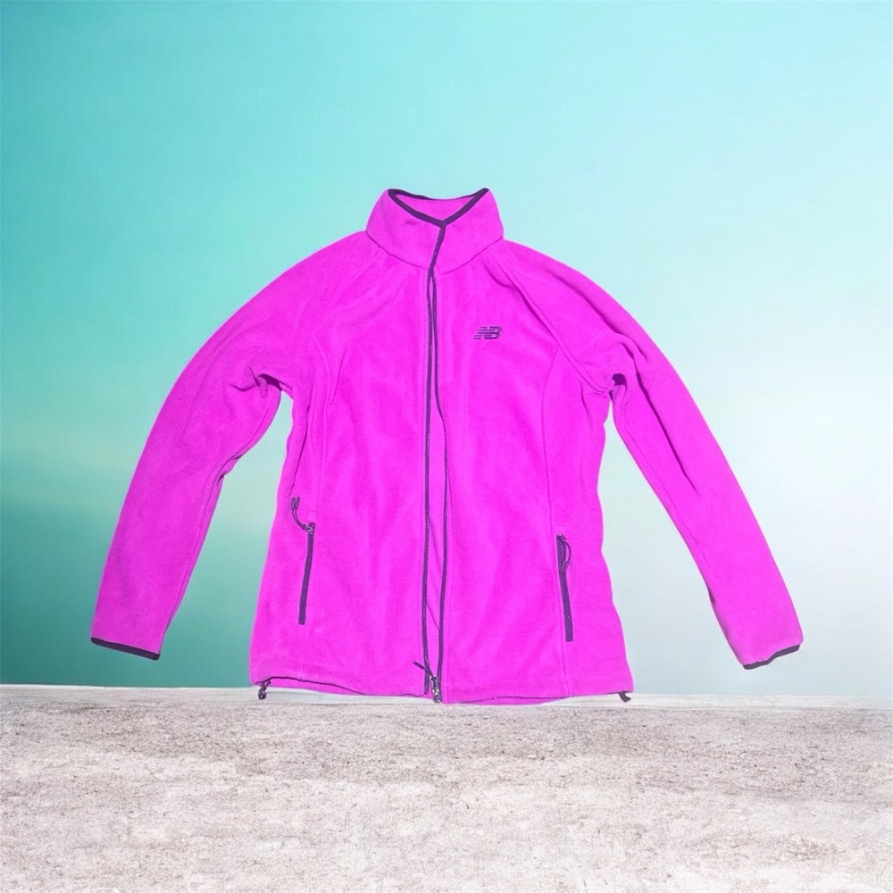 New Balance Women's Vibrant Pink Ski Jacket box100
